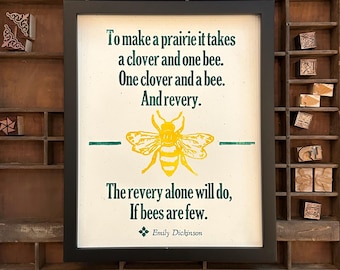 Emily Dickinson - To Make a Prairie