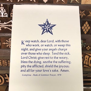 Keep Watch, Dear Lord - Compline Prayer