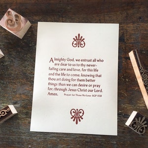 Prayer for Those We Love