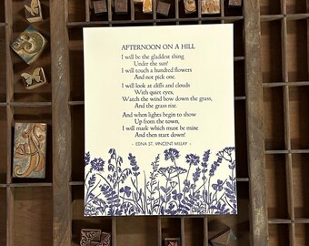 Edna St. Vincent Millay - Afternoon on a Hill