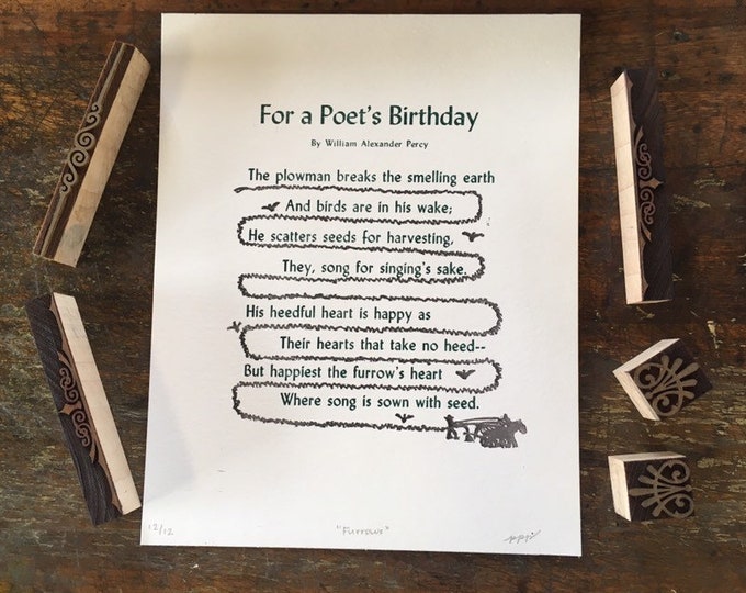 For a Poet's Birthday