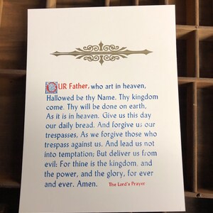 The Lord’s Prayer (BCP)