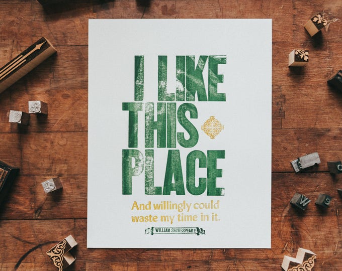 I Like This Place - Shakespeare's As You Like It