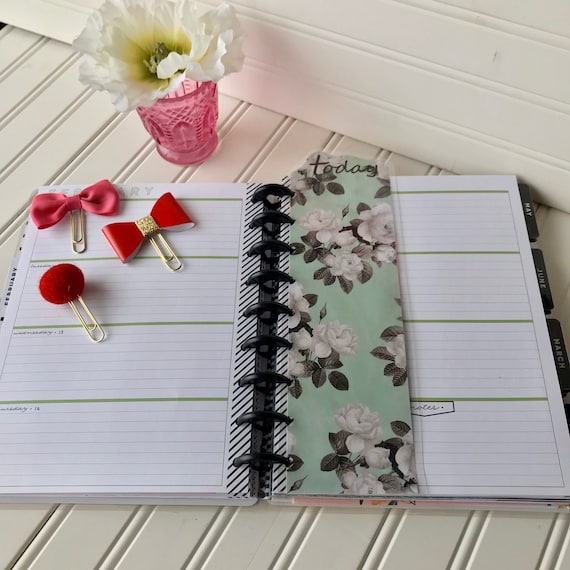 Planner Today Tab bookmark for all Happy Planner sizes or personal size or A5 planners Christmasholidaywinter
