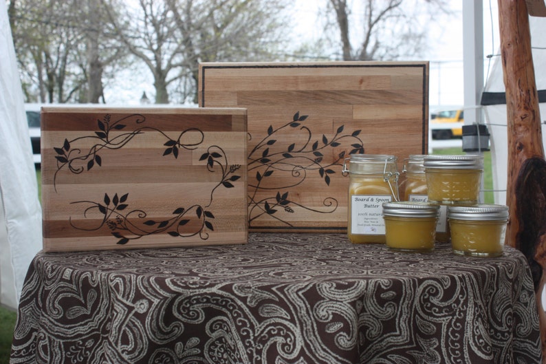 Beautiful Wood Burned Cutting Boards Etsy