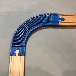 4pc Flex Track Kit for Brio Style Wooden Trains - Free Shipping