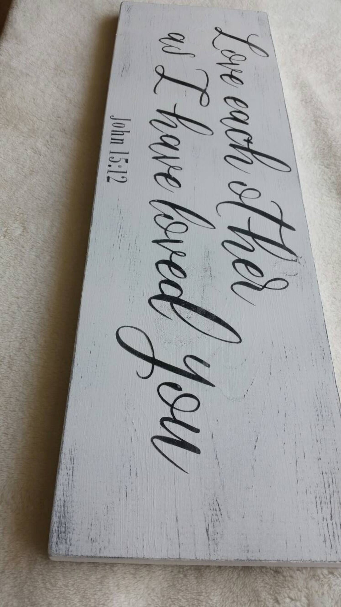 Liebt einander wie ich euch Johannes 1512 geliebt habe Etsy