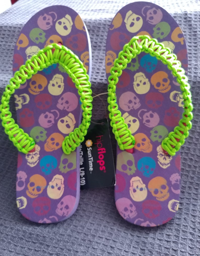 paracord flip flops