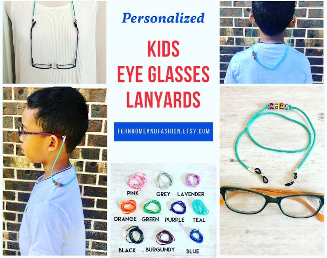 Kids glasses lanyard on sale