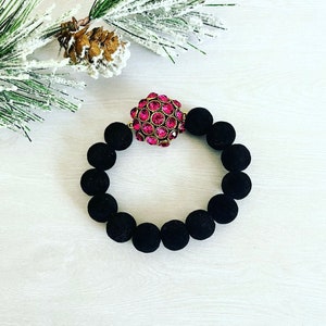 Velvet Flower Bracelets// Victorian Inspired bracelets// Boho Bohemian Bracelets// Rhinestone Gatsby  bracelets