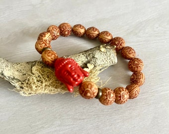 Buddha Bracelet// Yoga Meditation bracelet// Zen Holistic bracelet// Spiritual meditation bracelet// Buddha charms