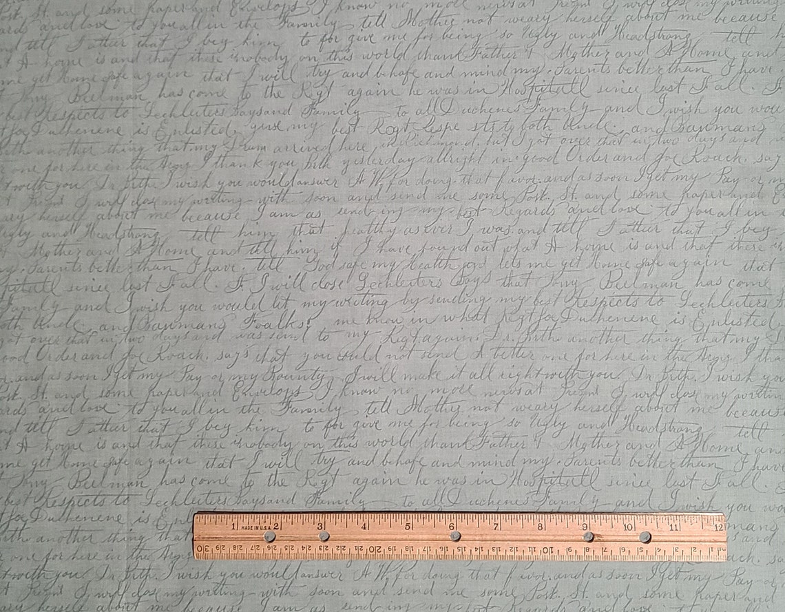 Etchings by 3 Sisters for Moda Pattern #3728 - Mint Fabric / Tonal ...