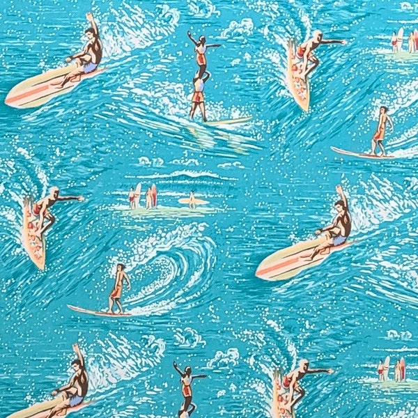 Surfing Fabric - Etsy