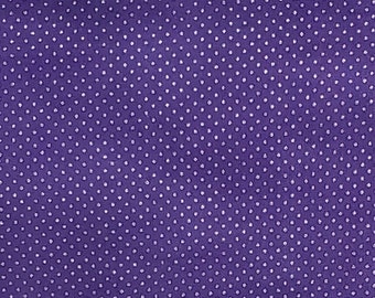 Lakehouse LH 03022 Antique Dots - Jewel Tone Plum Fabric with Tiny Light Purple Dots