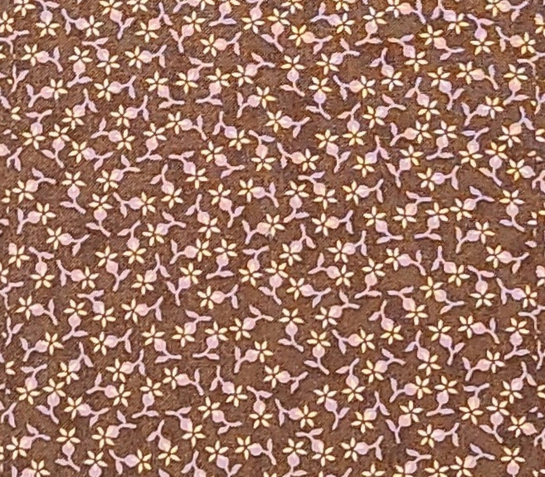 Lilac Hill by Bannock & Patek for Moda Pattern #2053 - Brown Fabric ...