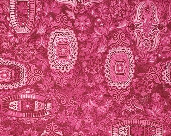 Pink Paisley Fabric