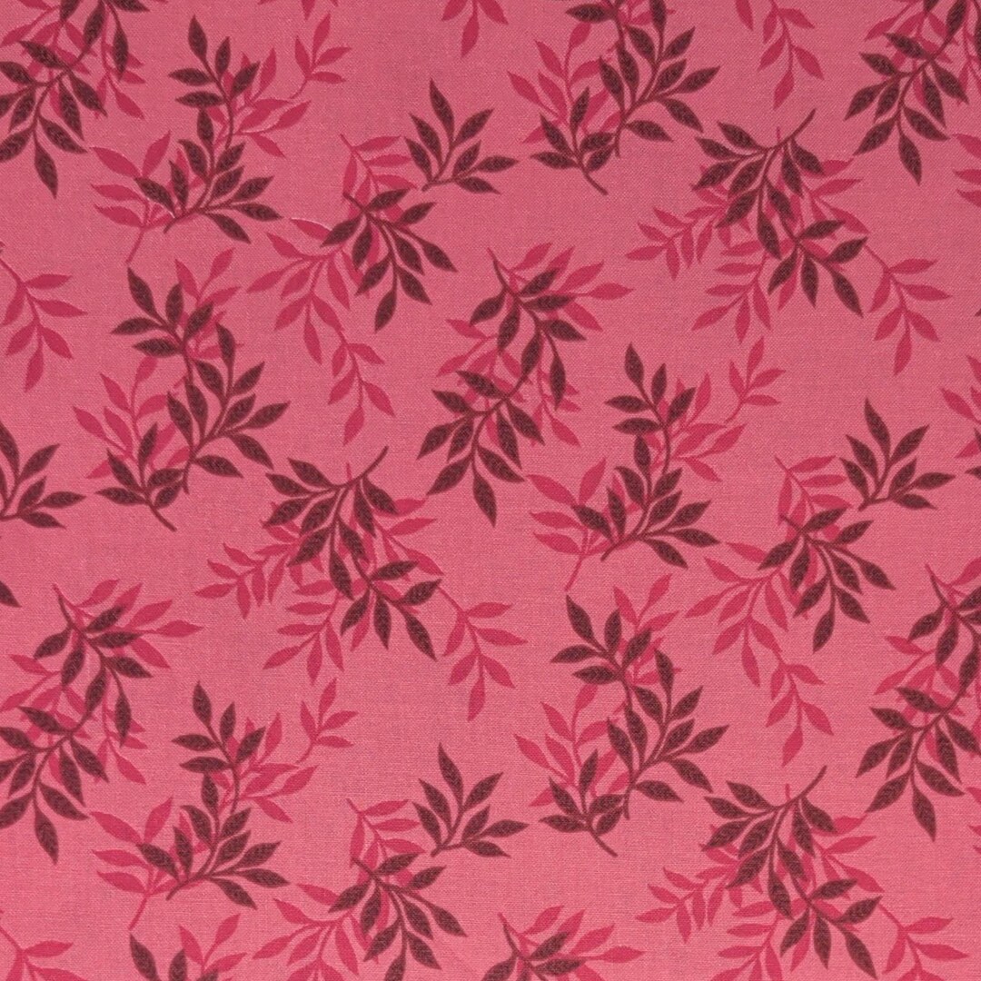 Summer Solstice 0249-2 RJR Fabrics 2010 - Rose Pink Fabric / Dark Pink ...
