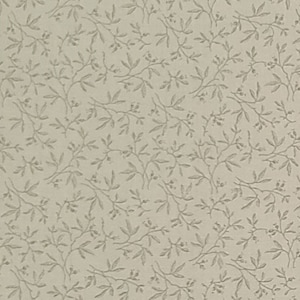 Classic Cottons 2002 - Pale Olive Fabric | Olive Vine and Leaf Pattern