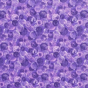 Purple and Pink Tonal Fabric with Bubble Print