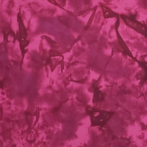 BATIK - Magenta / Plum Fabric
