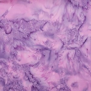 BATIK - Purple / Bright Pink Patterned Fabric