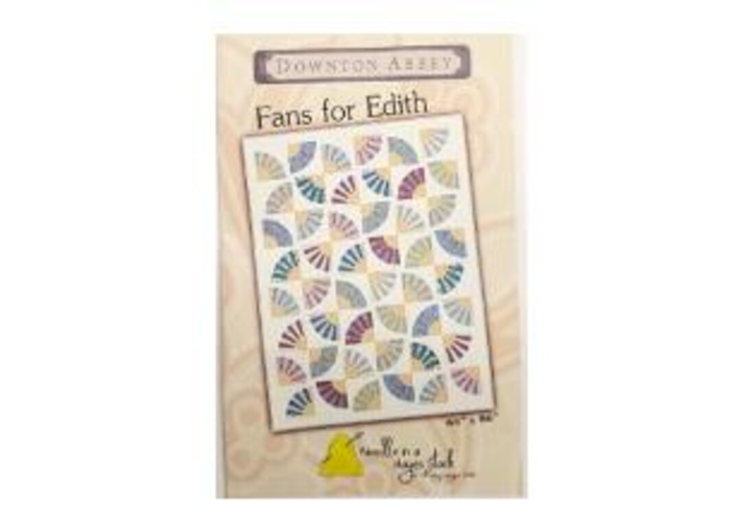 Downton Abbey Fans for Edith Quilt Kit / Needle in a Hayes Stack 2013 ...