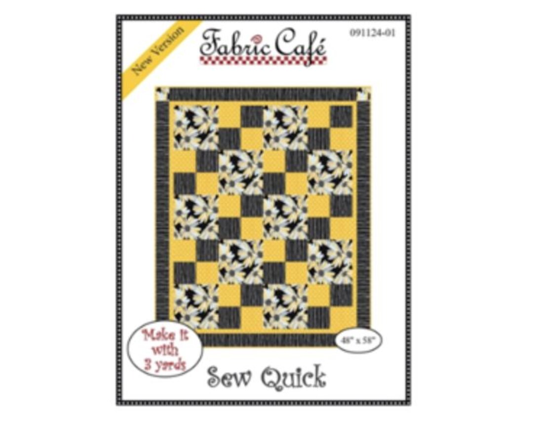 Fabric Cafe: Libro 'Make It Modern With 3-Yard Quilts' - 8 Modelli Per Trapunte Moderne - 2