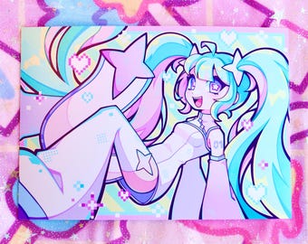Cosmic idol mini print