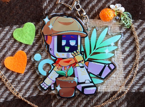 Clementine Stray Acrylic Charm - Etsy