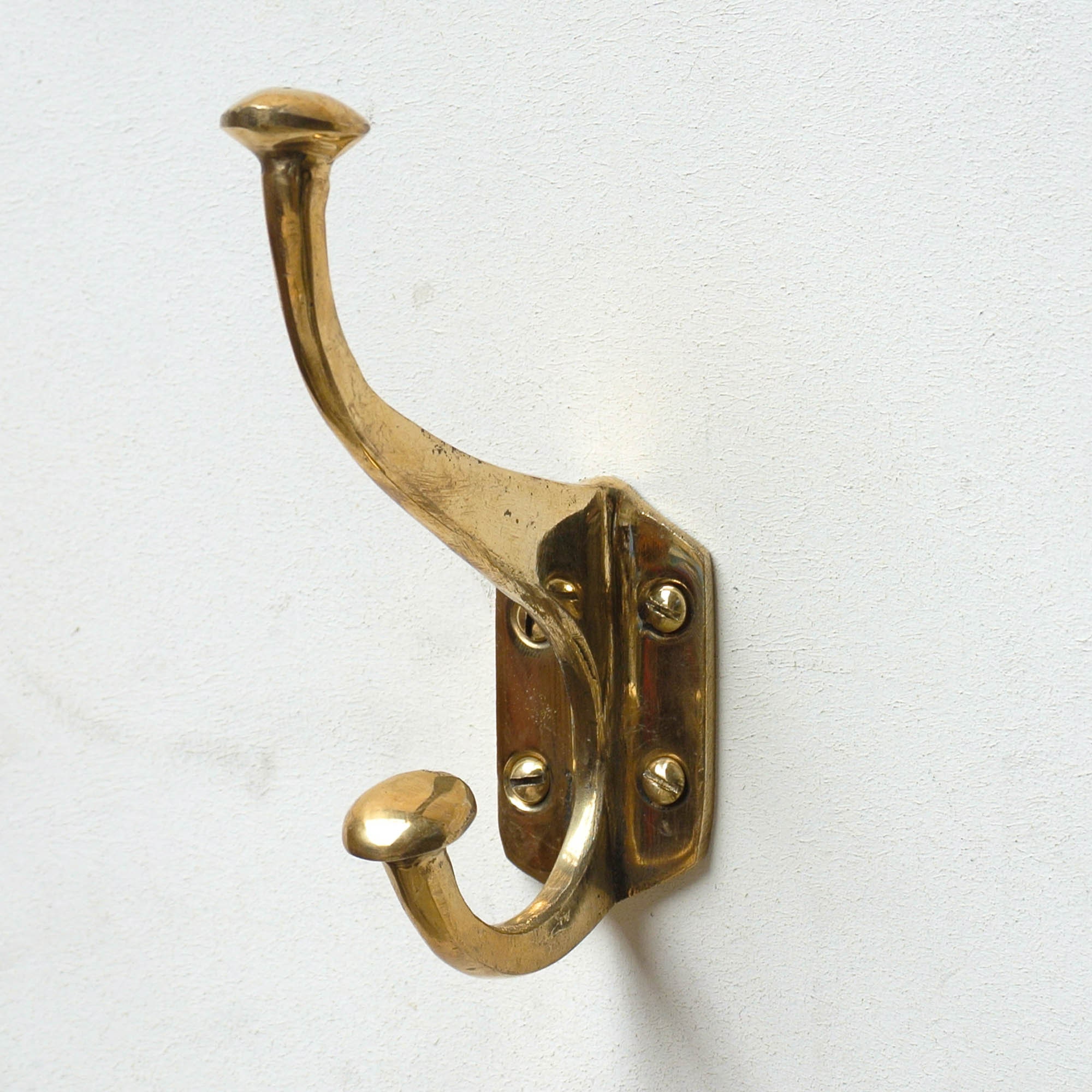Porte Manteau Bouton Tassé Laiton