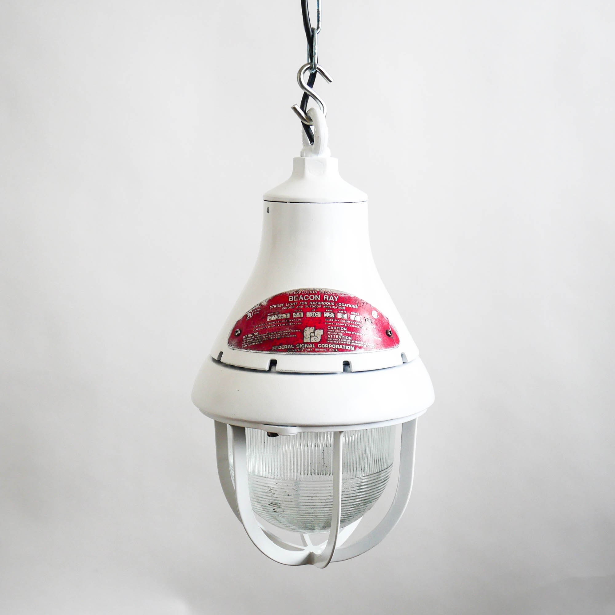 Suspensions Américaines en Fonte d'aluminium Repeinte Blanc