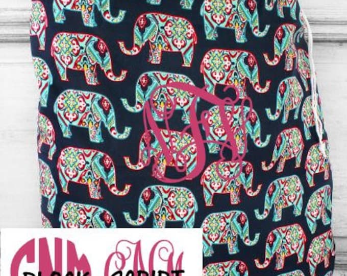 Monogram Laundry Bag College Laundry Bag College Student Etsy