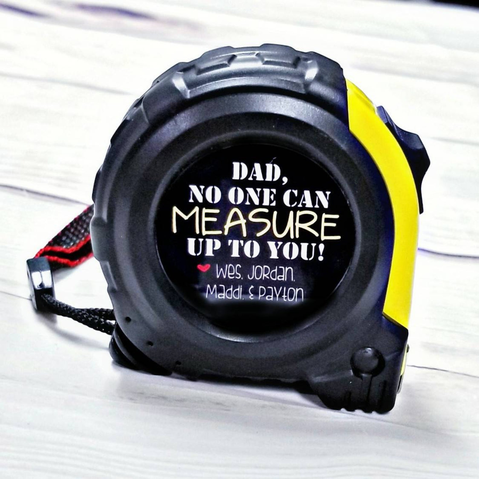 Dad Measuring Tape Tape Measure for Dad No One Can Measure Etsy