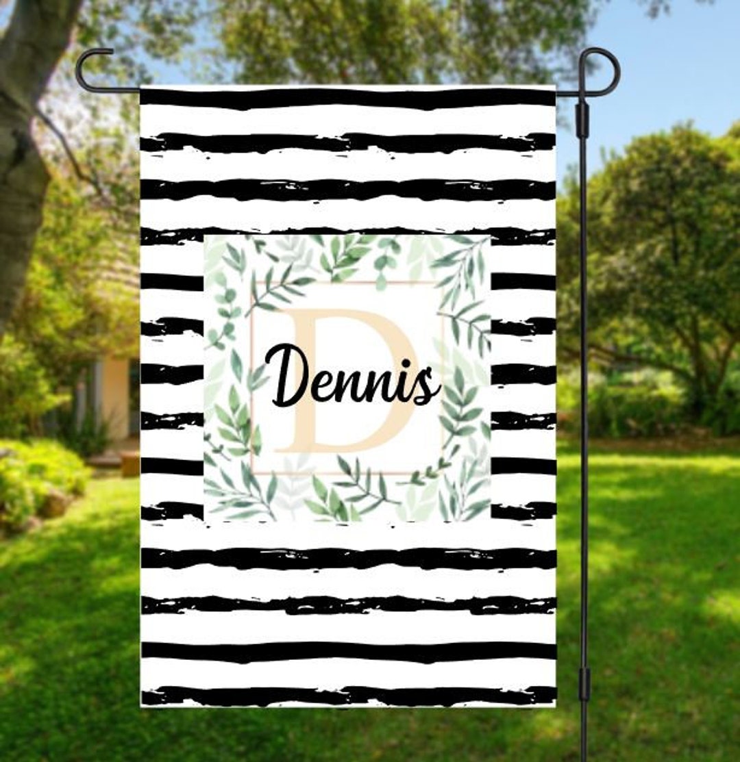 Personalized Garden Flag Garden Flag Custom Made Yard Decor Etsy
