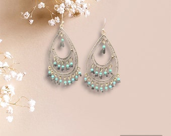 Chandelier Fishhook Earrings