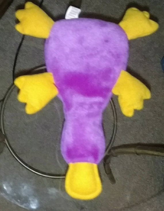 purple platypus beanie baby