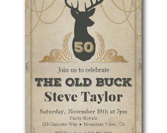 50th birthday invitation for men etsy 50th birthday invitations for him