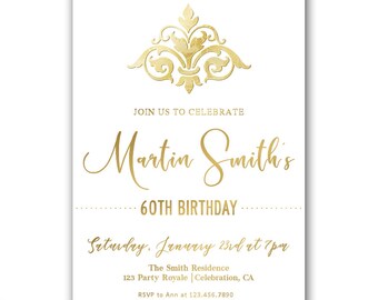 80th birthday invitations etsy