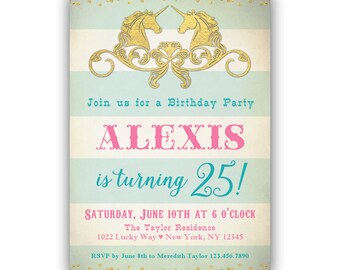 Adult Birthday Invitations For Her 25th Birthday Invitation For Her Girls Unicorn Party Invitations Unicorn Birthday Party Invites Adult Birthday Invitations For Her 25th Birthday Invitation For Her Girls Unicorn Party Invitations Unicorn Birthday Party Invites