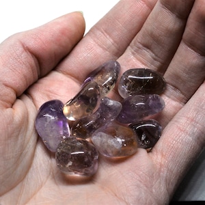 Ametrine: Tumbled, Small (1/2IN to 3/4IN)