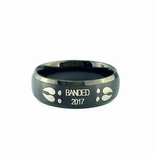 Anillo de bodas de tungsteno, anillo de bodas de cazador, anillo de bodas de ciervo, anillo de bodas, anillo de tungsteno para hombre, anillo de aniversario