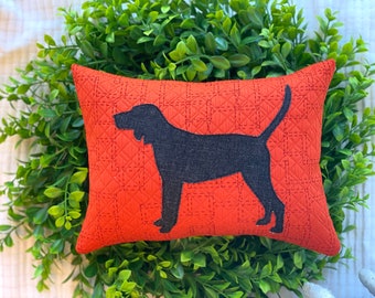 Extra Small Decorative Hound Pillow