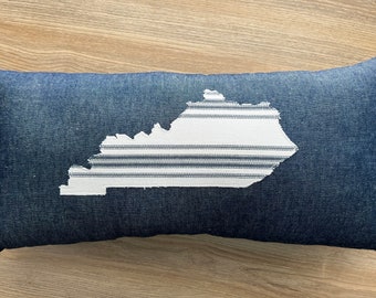 Handmade Decorative Kentucky Pillow