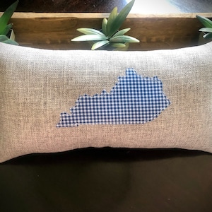 Small Decorative Kentucky Pillow