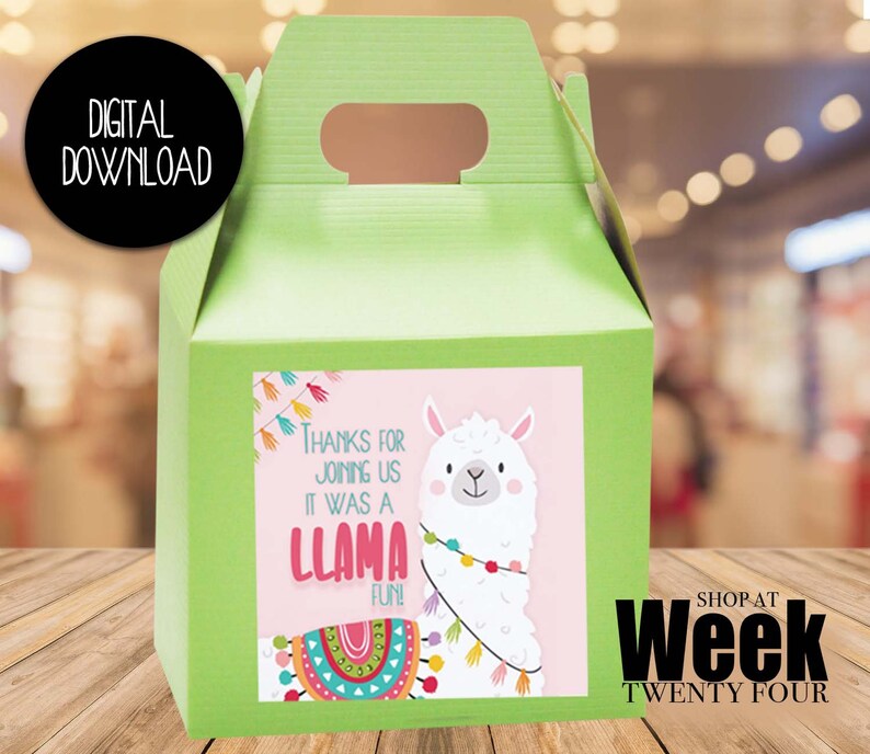 Llama Favor labels
