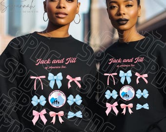 Jack and Jill of America Bow Sweatshirt, Mom Crewneck