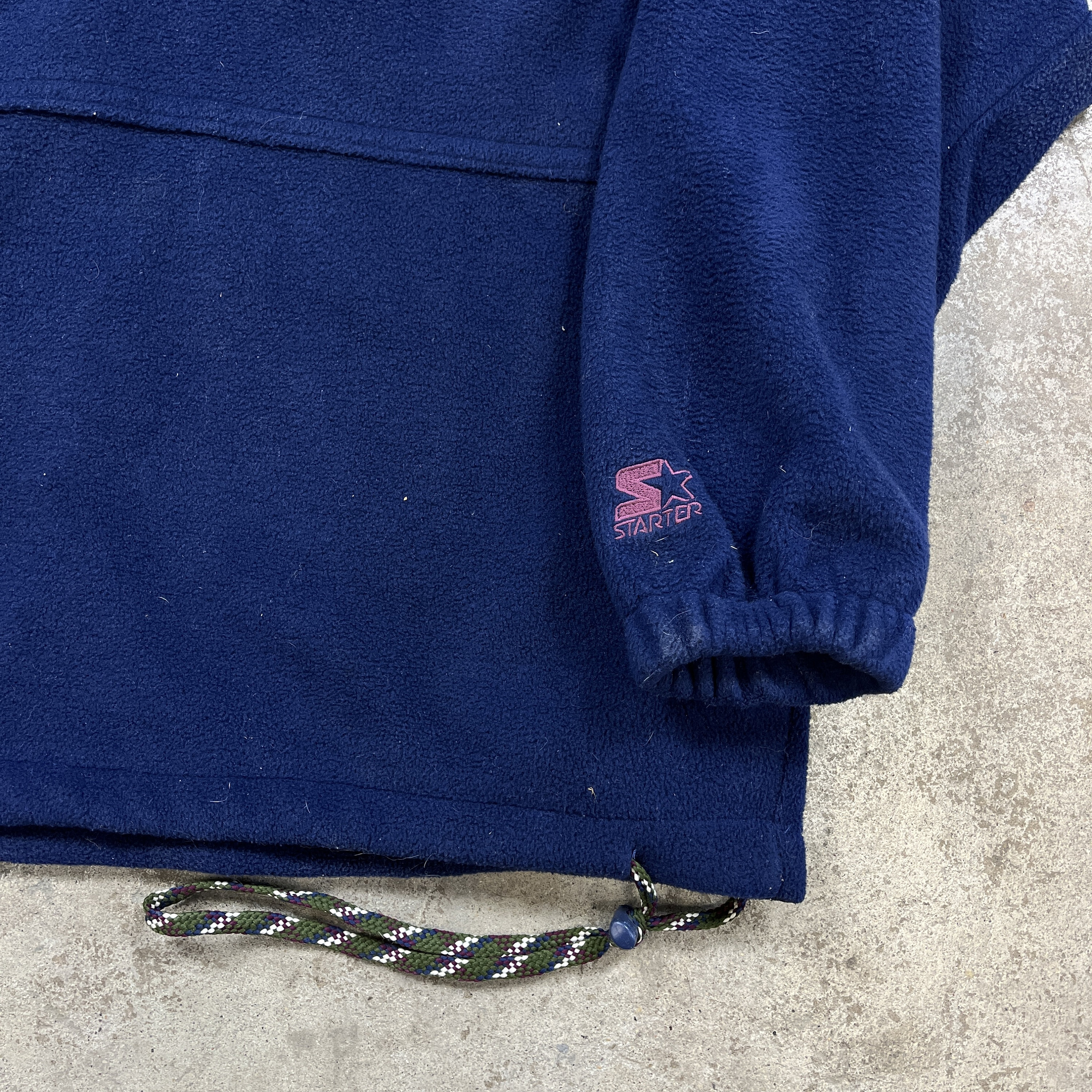 Vintage 1990s Starter Rugged Terrain Fleece Pullover Anorak - Etsy