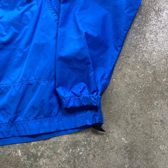 Vintage 1980s Made in USA LL Bean Blue Nylon Anor… - image 4