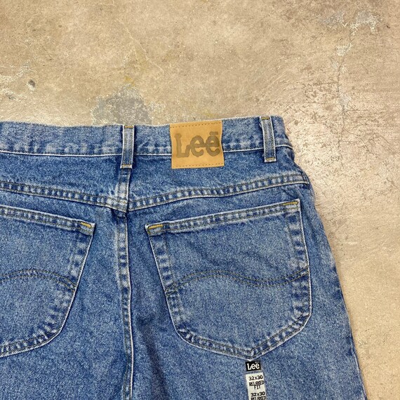 Deadstock Vintage 1980s 1990s Lee Dad Wash Relaxe… - image 3