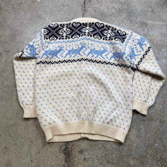Dale Of Norway Veste Homme Laine Fair Isle Motif Multicolore, Taille S, Vintage 90s